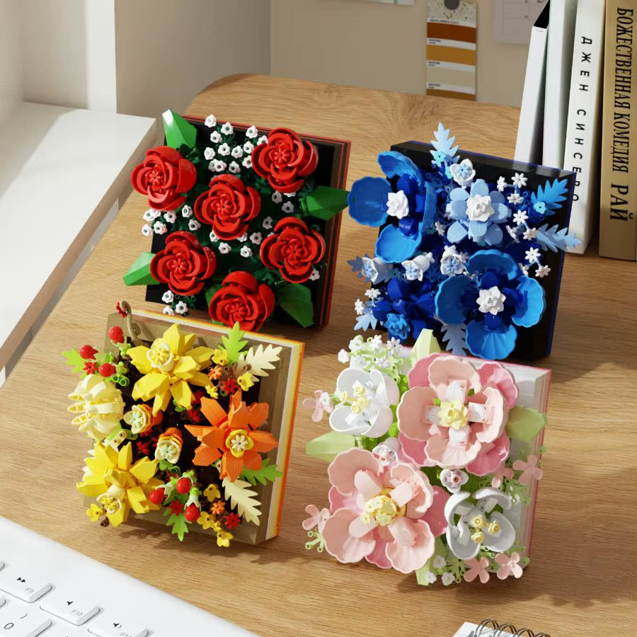 New 99 Nights in the Forest Building Block Horror Deer Owl Goat Cat Mammoth Loses Deer Assembled Bricks Kids Toys Christmas Gift